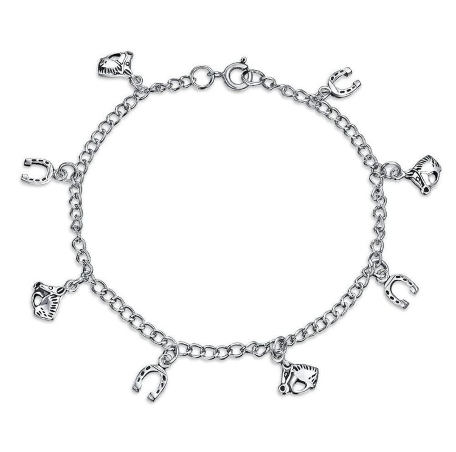PULSERA PLATA DE LEY 925 - CON DIJES - 1