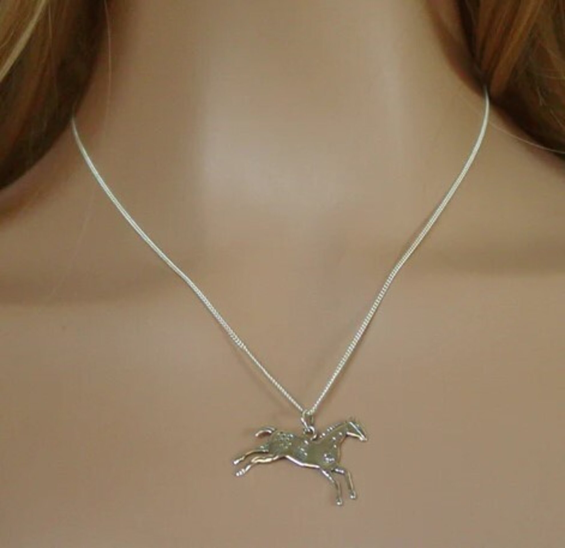 COLLAR PLATA ESTERLINA 925 - CABALLO APPALOOSA - 3