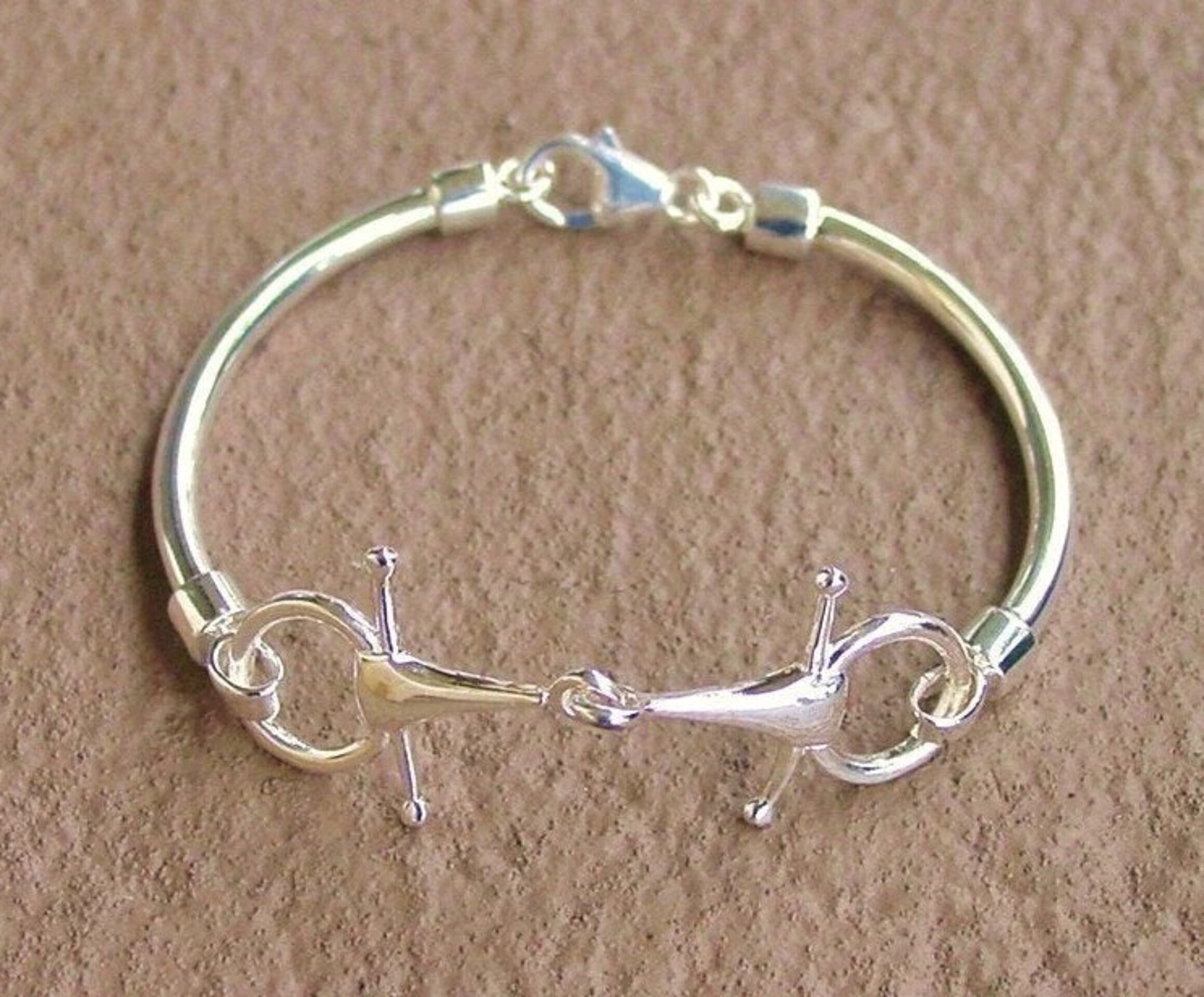 BRAZALETE DE PLATA ESTERLINA 925 - FILETE DE PALILLOS - 2
