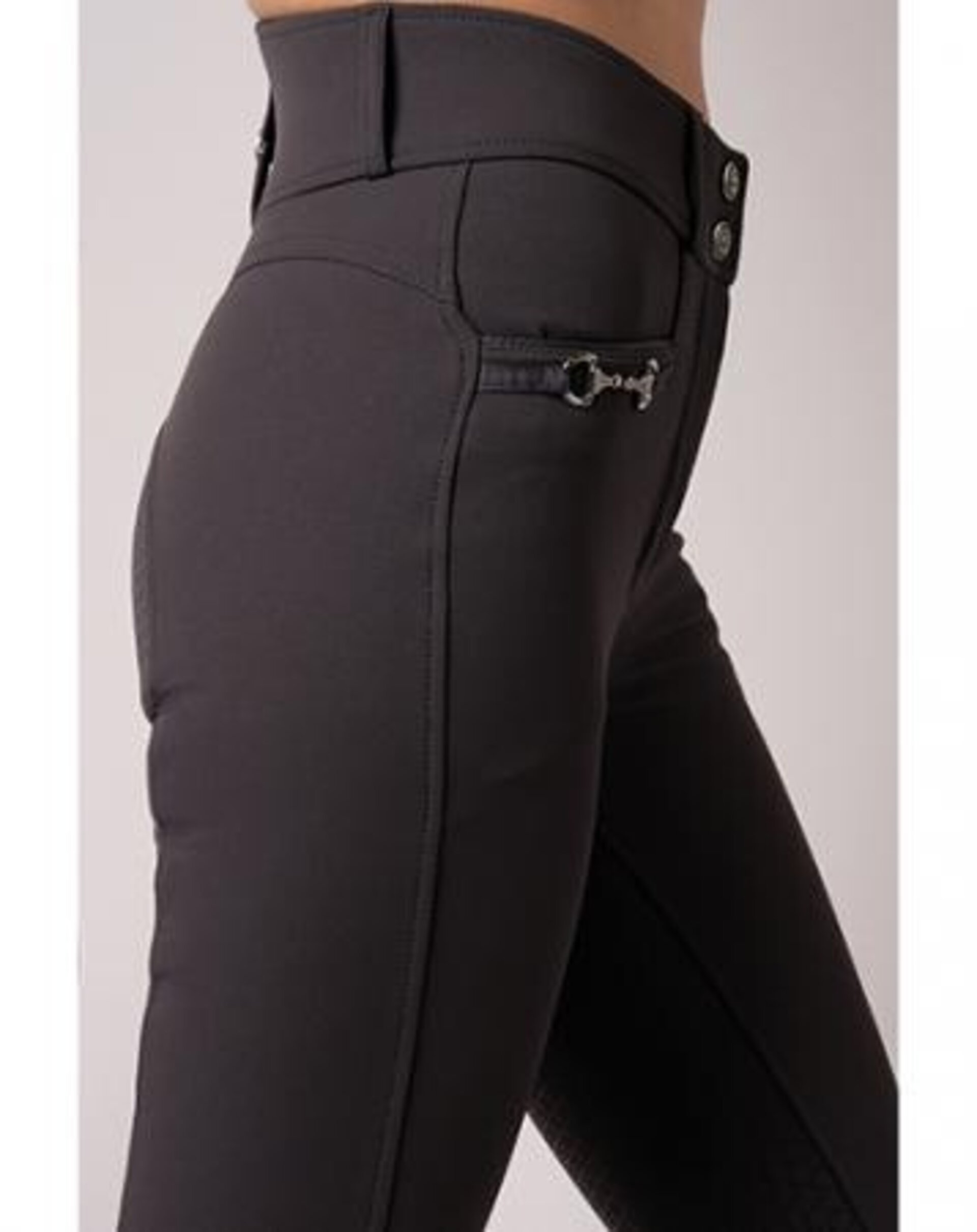 PANTALON DE MONTAR MOLLY YATI - FULL GRIP - GRIS - 2