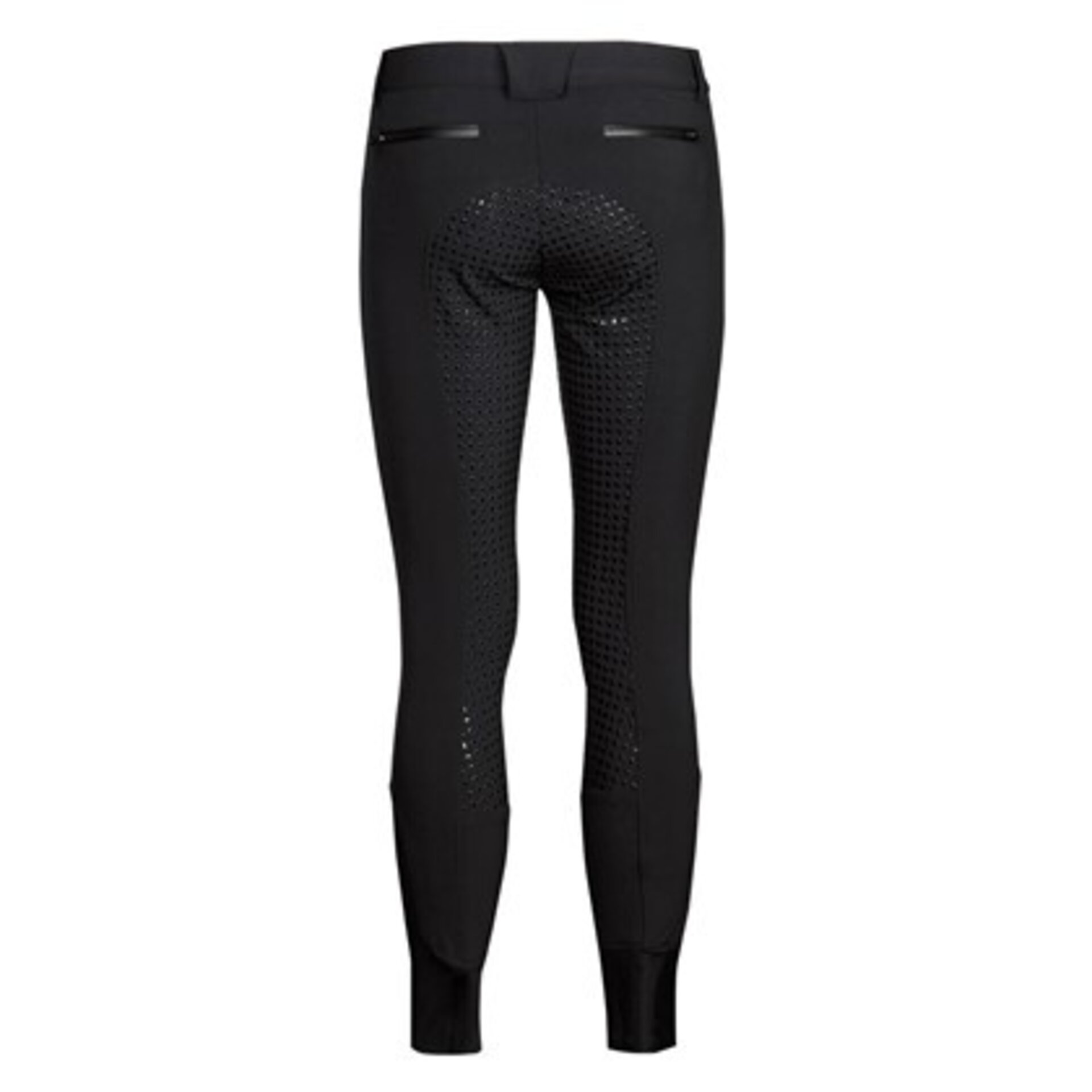 PANTALONES DE MONTAR HOMBRE LICIANO NEGRO - FULL GRIP - 2