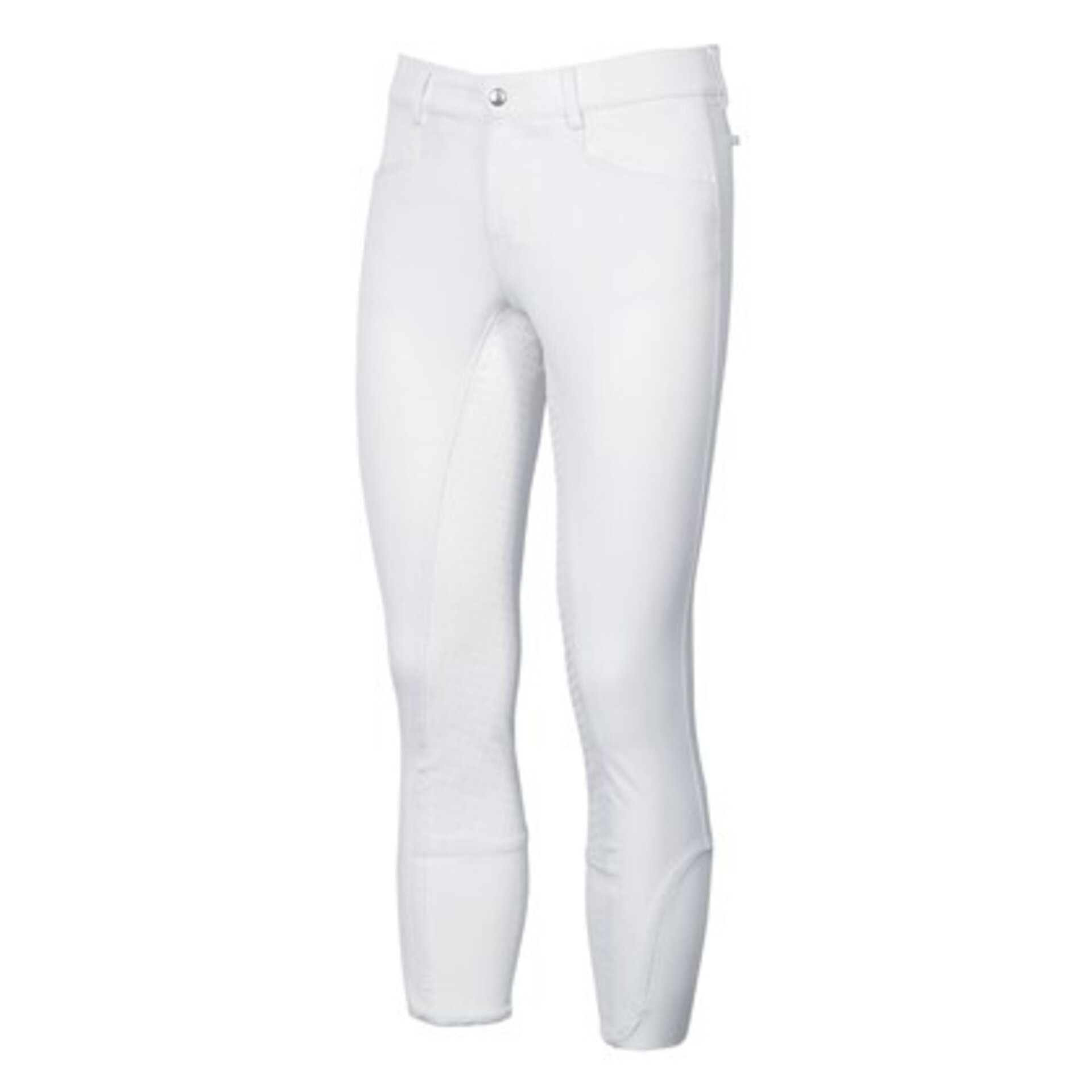 PANTALONES DE MONTAR HOMBRE LICIANO BLANCO - FULL GRIP - 2